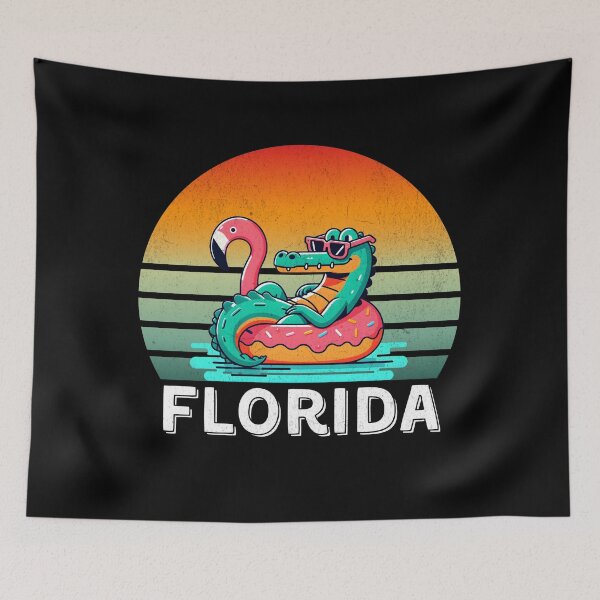 Item preview, Chillin' Gator - Florida Beach Vibes designed and sold by Ingridpd.
