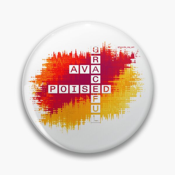 Item preview, Ava, Graceful and poised crossword. designed and sold by words-my-art.