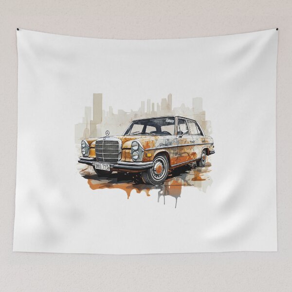Item preview, Mercedes Classic Style w111 rust style designed and sold by AdaMazingDesign.