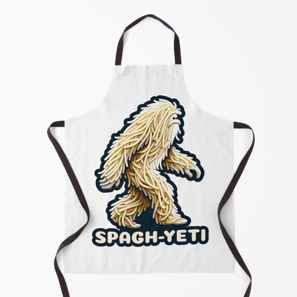 Item preview, Spaghetti Pasta Ramen Noodle Sasquatch Yeti designed and sold by TKsTees.