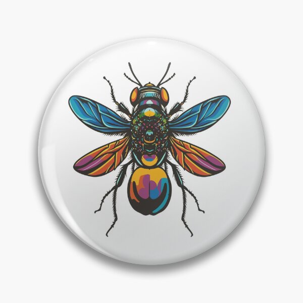 Item preview,  Colorful Fly designed and sold by Poodel.