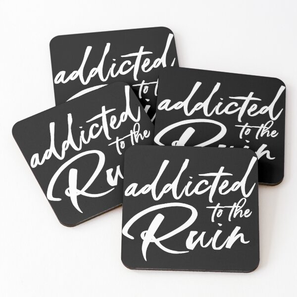 Item preview, Addicted to the Ruin Title designed and sold by baileyyfaith.
