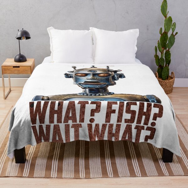 Item preview, Mr Robot and fish designed and sold by MrDaveLancz.