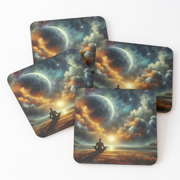 Item preview, "Harmony in Nature: Serene Meditation" designed and sold by Pearlsiwa.