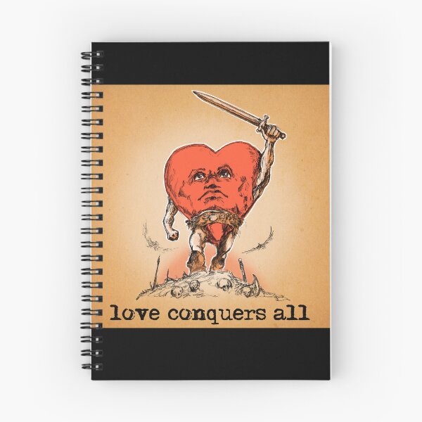 Item preview, Play on Words "LOVE CONQUERS ALL" designed and sold by Pat McNeely.