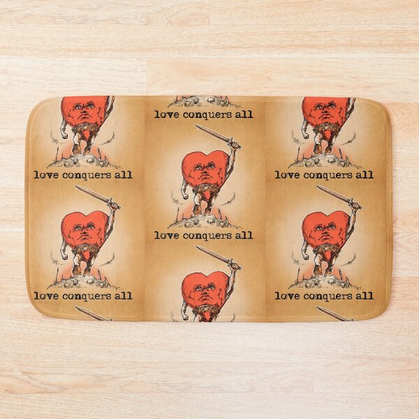 Item preview, Play on Words "LOVE CONQUERS ALL" designed and sold by Pat McNeely.