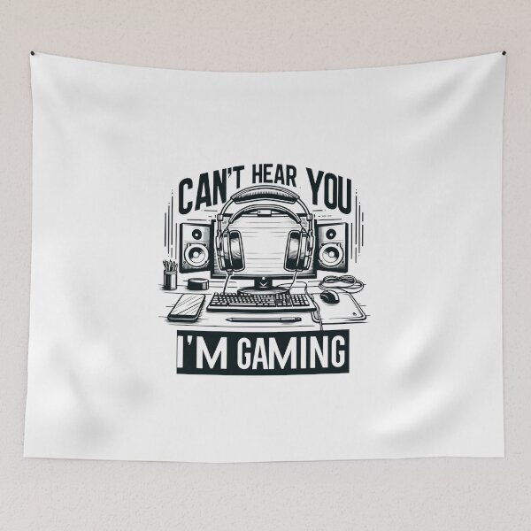Item preview, Can't Hear You, I'm Gaming - Immersive Gamer designed and sold by creativechaster.