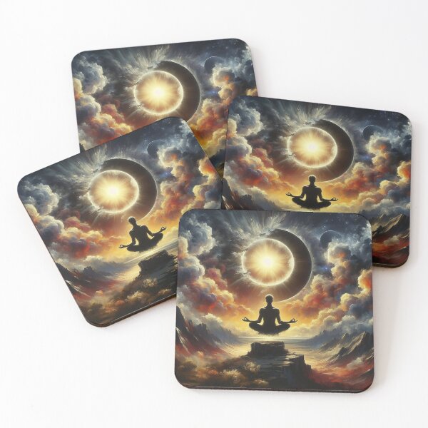 Item preview, "Harmony in Nature: Serene Meditation" designed and sold by Pearlsiwa.