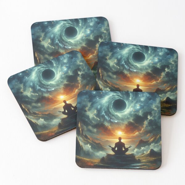 Item preview, "Harmony in Nature: Serene Meditation" designed and sold by Pearlsiwa.