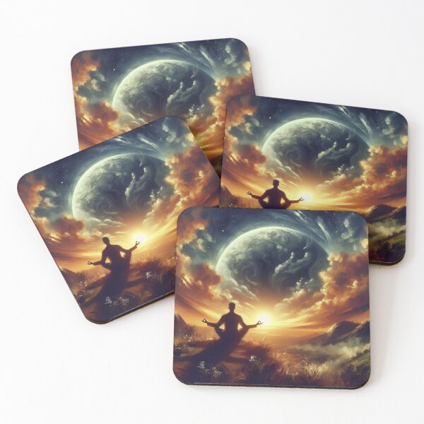 Item preview, "Harmony in Nature: Serene Meditation" designed and sold by Pearlsiwa.