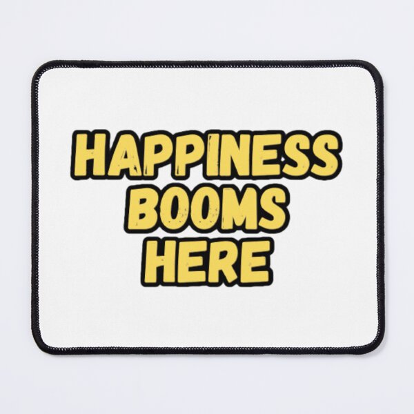 Item preview, Happiness booms here designed and sold by CapriCreatives.