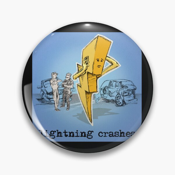 Item preview, Play on Words "LIGHTNING CRASHES" designed and sold by Pat McNeely.