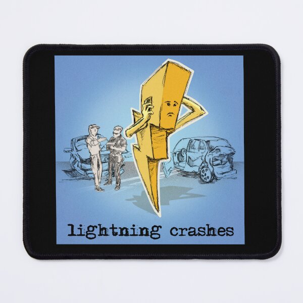 Item preview, Play on Words "LIGHTNING CRASHES" designed and sold by Pat McNeely.