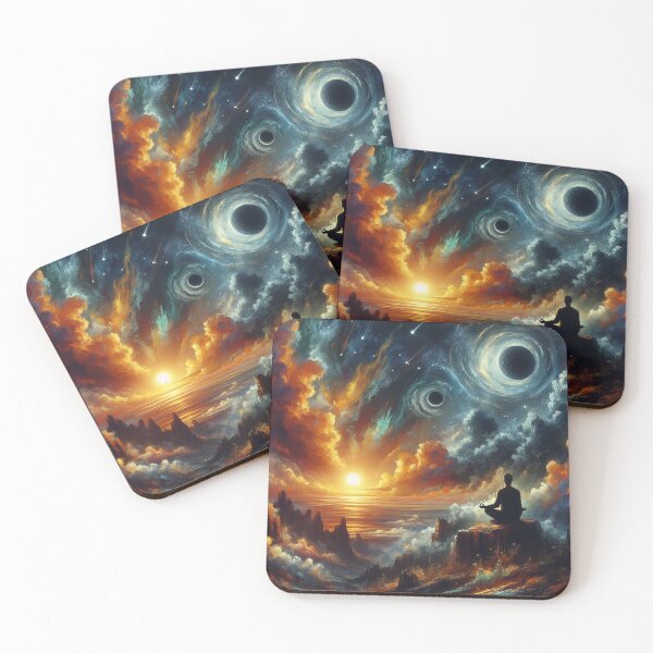 Item preview, "Harmony in Nature: Serene Meditation" designed and sold by Pearlsiwa.