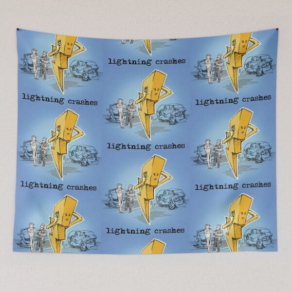 Item preview, Play on Words "LIGHTNING CRASHES" designed and sold by Pat McNeely.