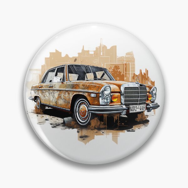 Item preview, Mercedes Classic Style w111 rust style designed and sold by AdaMazingDesign.
