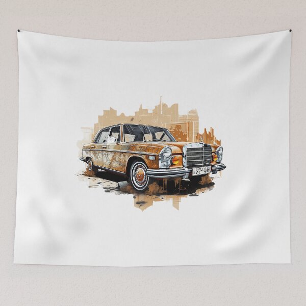 Item preview, Mercedes Classic Style w111 rust style designed and sold by AdaMazingDesign.