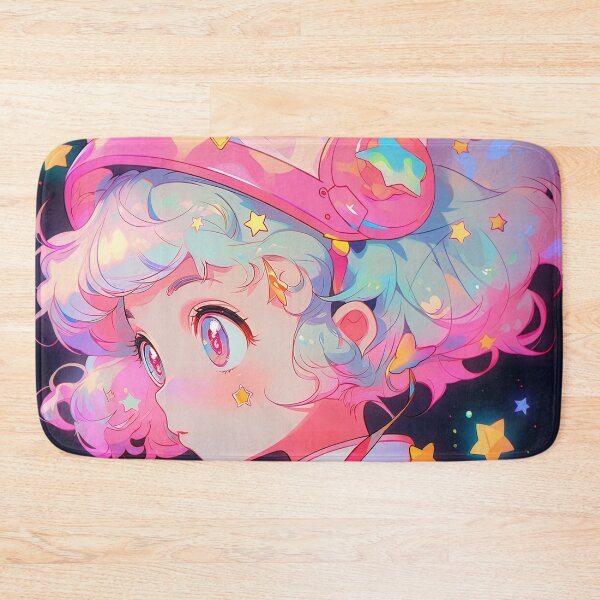 Item preview, Whimsical Pastel Stargazer Anime Girl designed and sold by bubblegoth.