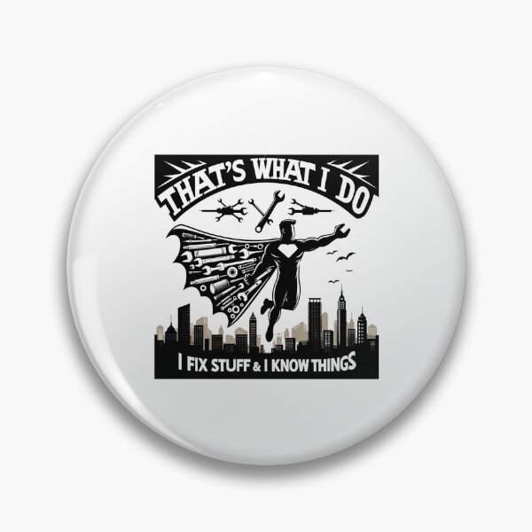 Item preview, That's What I Do: I Fix Things & Know Things - Handyman designed and sold by creativechaster.
