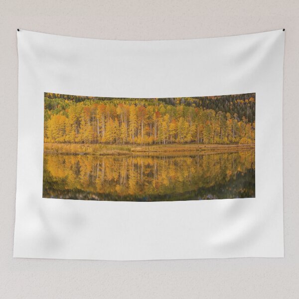Item preview, Reflective Autumn Lake designed and sold by Miguel's AI Store.