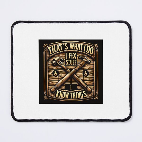 Item preview, That's What I Do: I Fix Things & Know Things - Handyman designed and sold by creativechaster.