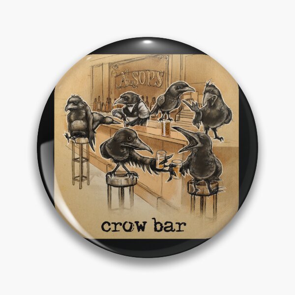 Item preview, Play on Words "CROW BAR" designed and sold by Pat McNeely.
