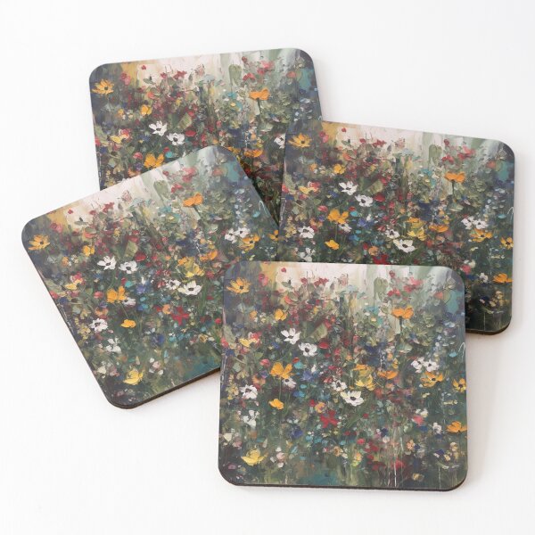 Item preview, abstraction, wildflowers designed and sold by elegantpaterns.