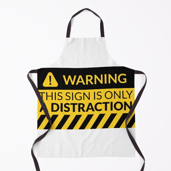 Item preview, joke danger sign designed and sold by damithez.