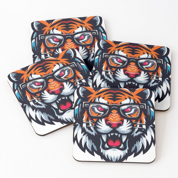 Item preview, "Angry Tiger Gaming with Controller" designed and sold by StellarValor.