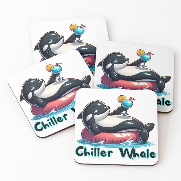 Item preview, Chiller Whale Funny Cartoon Orca Killer Whale Chilling designed and sold by André Botes.