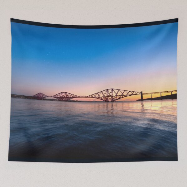 Item preview, Sunrise at the Forth Rail Bridge designed and sold by Alisonchambers2.