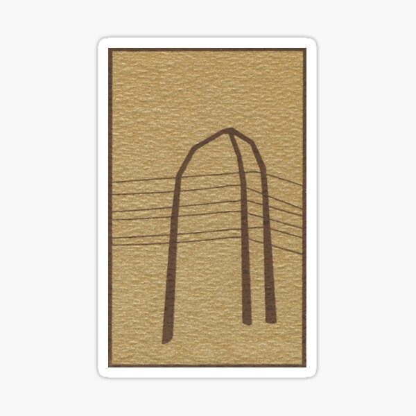 Minneapolis Electric Lines Sticker