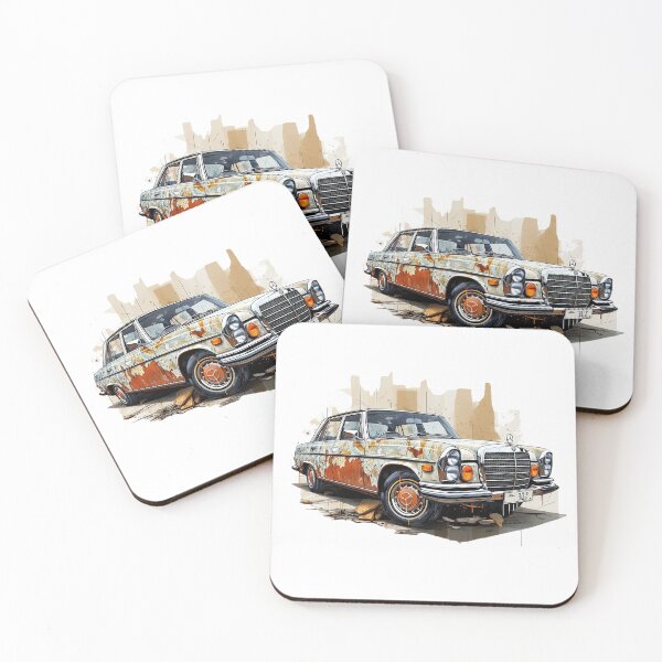 Item preview, Mercedes Classic Style w111 rust style designed and sold by AdaMazingDesign.