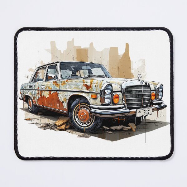Item preview, Mercedes Classic Style w111 rust style designed and sold by AdaMazingDesign.