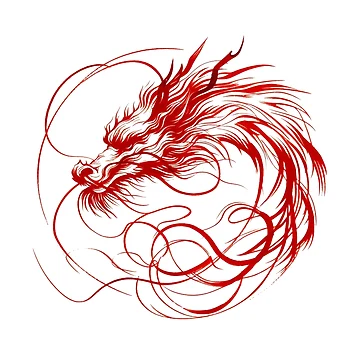 Artwork thumbnail, Red Dragon by PrintspireArts
