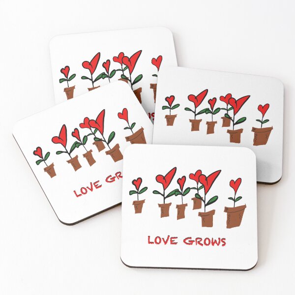 Item preview, Love Grows Romantic gift for all lovers designed and sold by iancoppack.