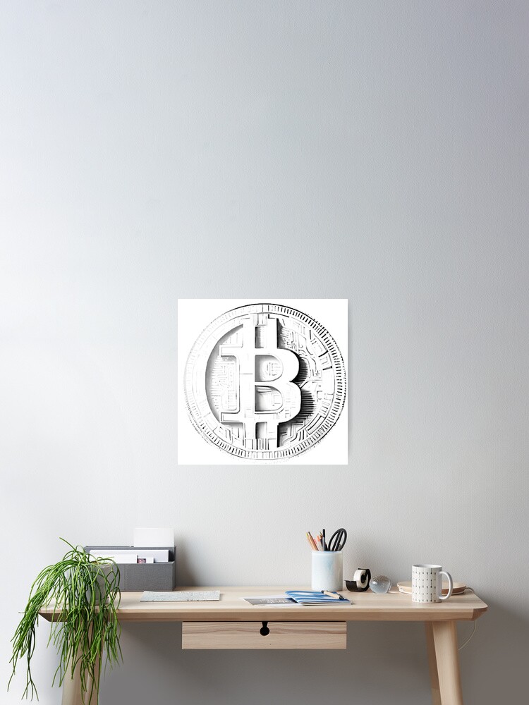 Thumbnail 2 of 3, Poster, Crypto Bitcoin designed and sold by irexik.