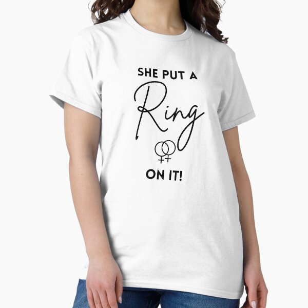 Item preview, She Put A Ring On It! designed and sold by Stepadoda.