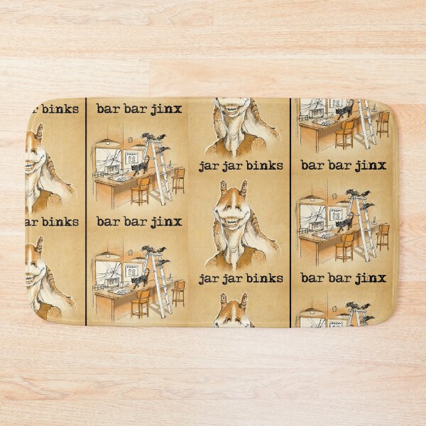 Item preview, Play on Words "BAR BAR JINX" designed and sold by Pat McNeely.