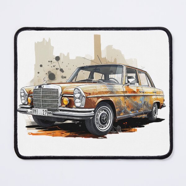 Item preview, Mercedes Classic Style w111 rust style designed and sold by AdaMazingDesign.