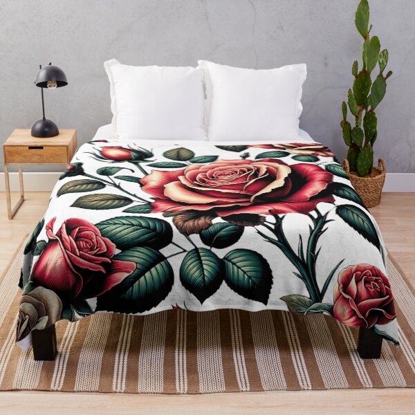 Item preview, Roses & Rosebuds designed and sold by MapleandHoney.