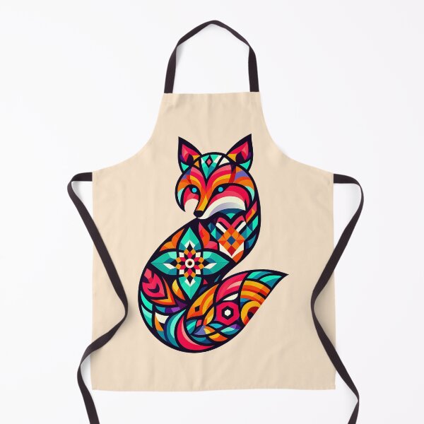 Item preview, Vibrant Geometric Fox: A Mosaic of Intricate Modern Art designed and sold by DethLock.