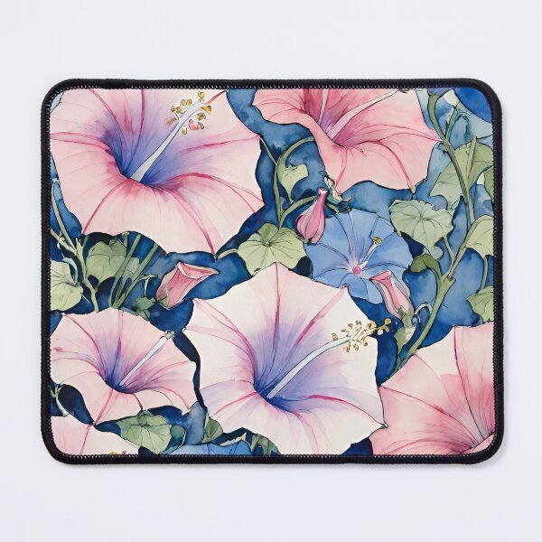 Item preview, Watercolor Morning Glories designed and sold by FrictionMaxxing.