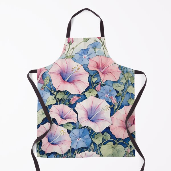 Item preview, Watercolor Morning Glories designed and sold by FrictionMaxxing.