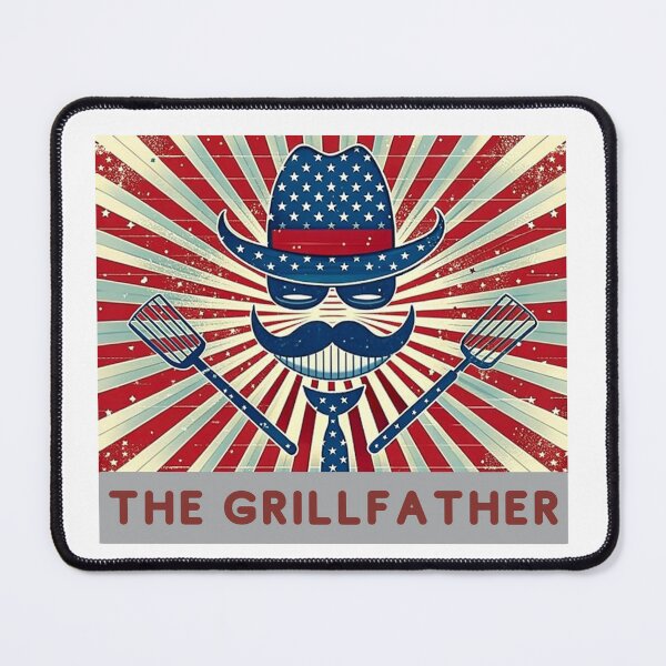 Item preview, The Grillfather: The Father of BBQ Culture designed and sold by Colorful-Garden.
