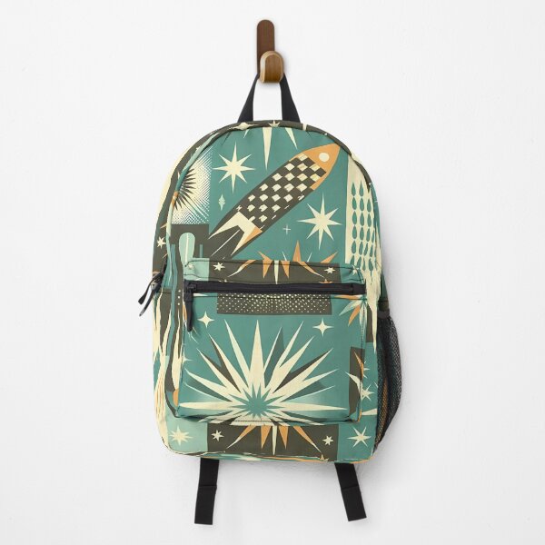 Item preview, Vintage Space Age: Retro Rockets and Celestial Patterns designed and sold by M-ormin.
