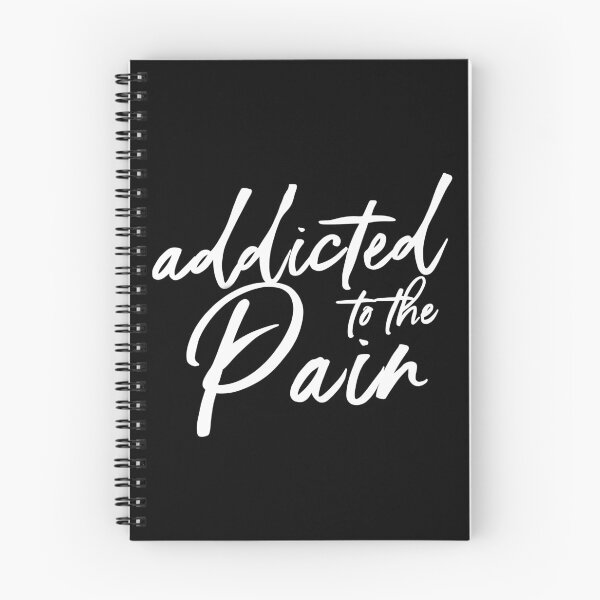 Item preview, Addicted to the Pain Title designed and sold by baileyyfaith.