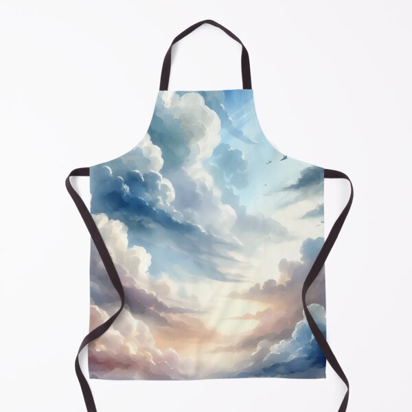 Item preview, Dreamy Watercolor Sky - Watercolor Clouds - Watercolor Space designed and sold by stylishdzign.