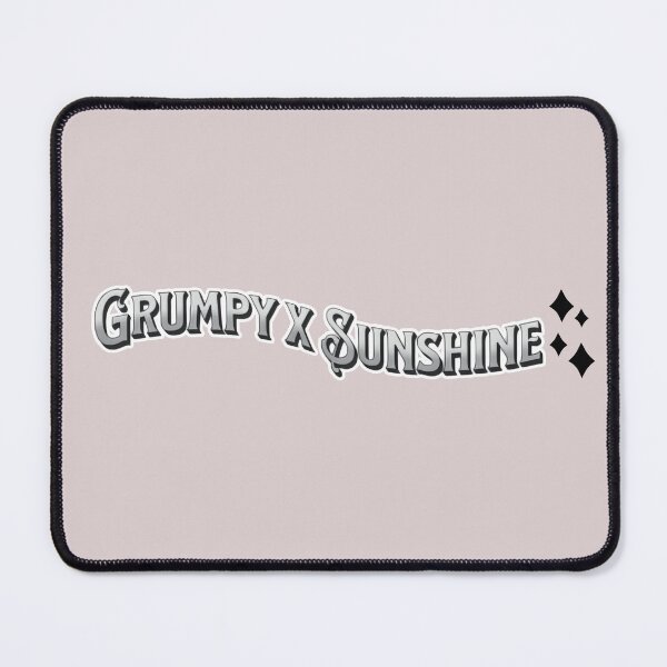 Item preview, Grumpy X Sunshine - Black Glitter designed and sold by ZenReiArt.