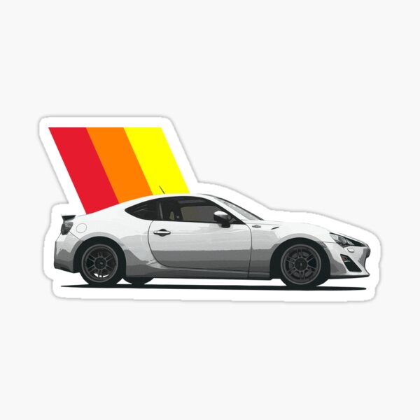 Vista previa del artículo con la obra «Toyota GT86 listo para la pista», diseñado y vendido por rzvisual.